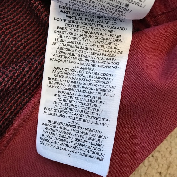 Hurley Nike Dri Fit Hoodie Sweatshirt Mens XL Extra Large Rust Red Pullover - Picture 12 of 12